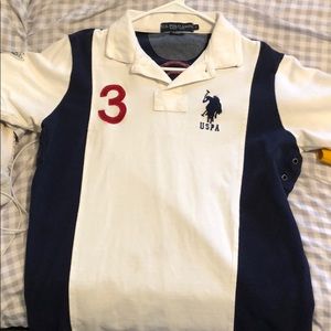 Mens USPA collar shirt